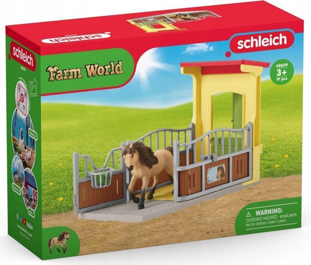 Набор Schleich Конюшня для лошадей + исландский пони 42609 #1