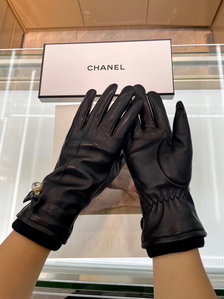 Перчатки Chanel Перчатки женские CHANEL #1