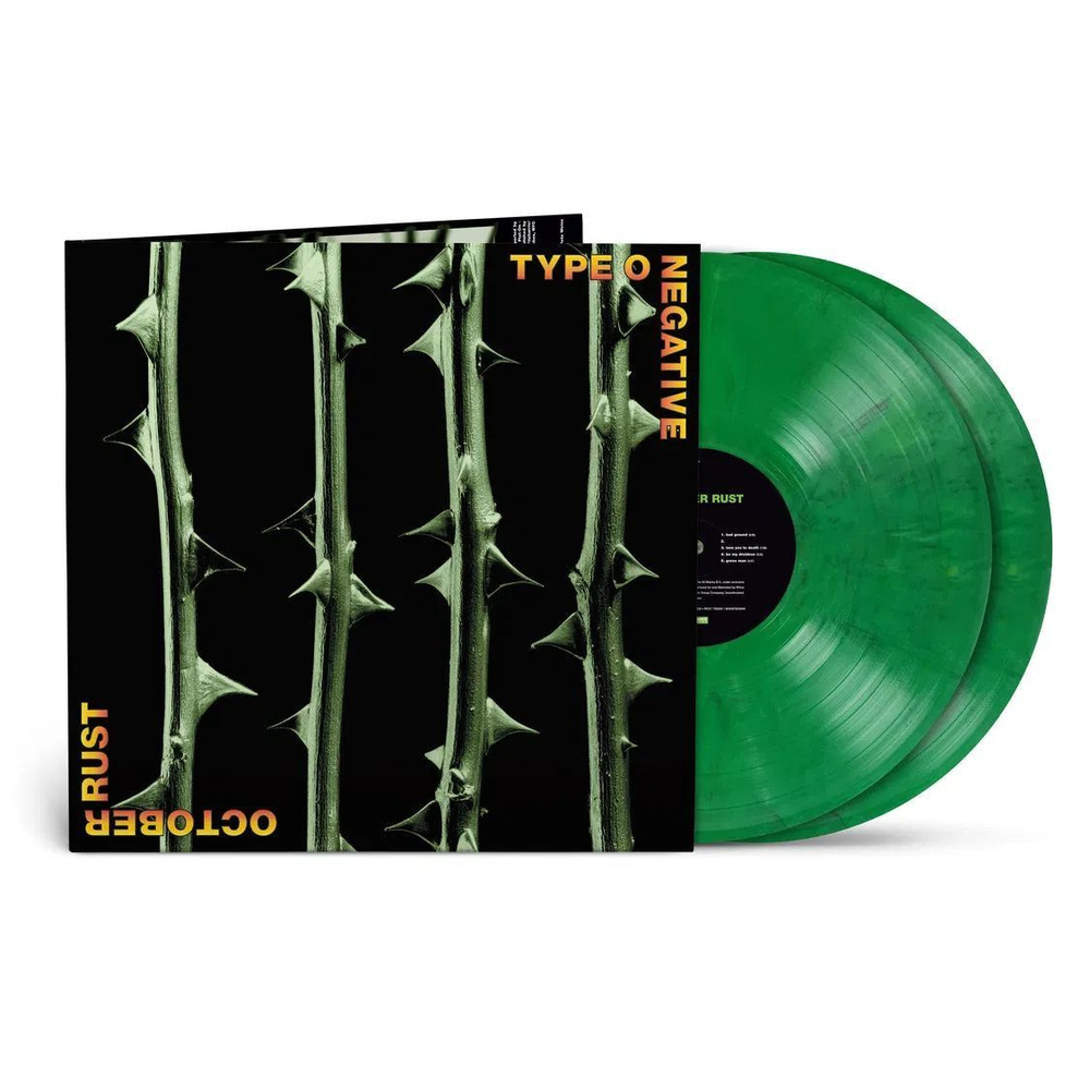 Виниловая пластинка Type O Negative - October Rust (Rocktober 2024) (Green & Black Marbled) (2LP)  #1