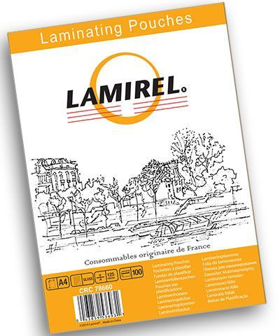 Пленка для ламинирования Lamirel, А4, 125мкм, 100 шт. #1