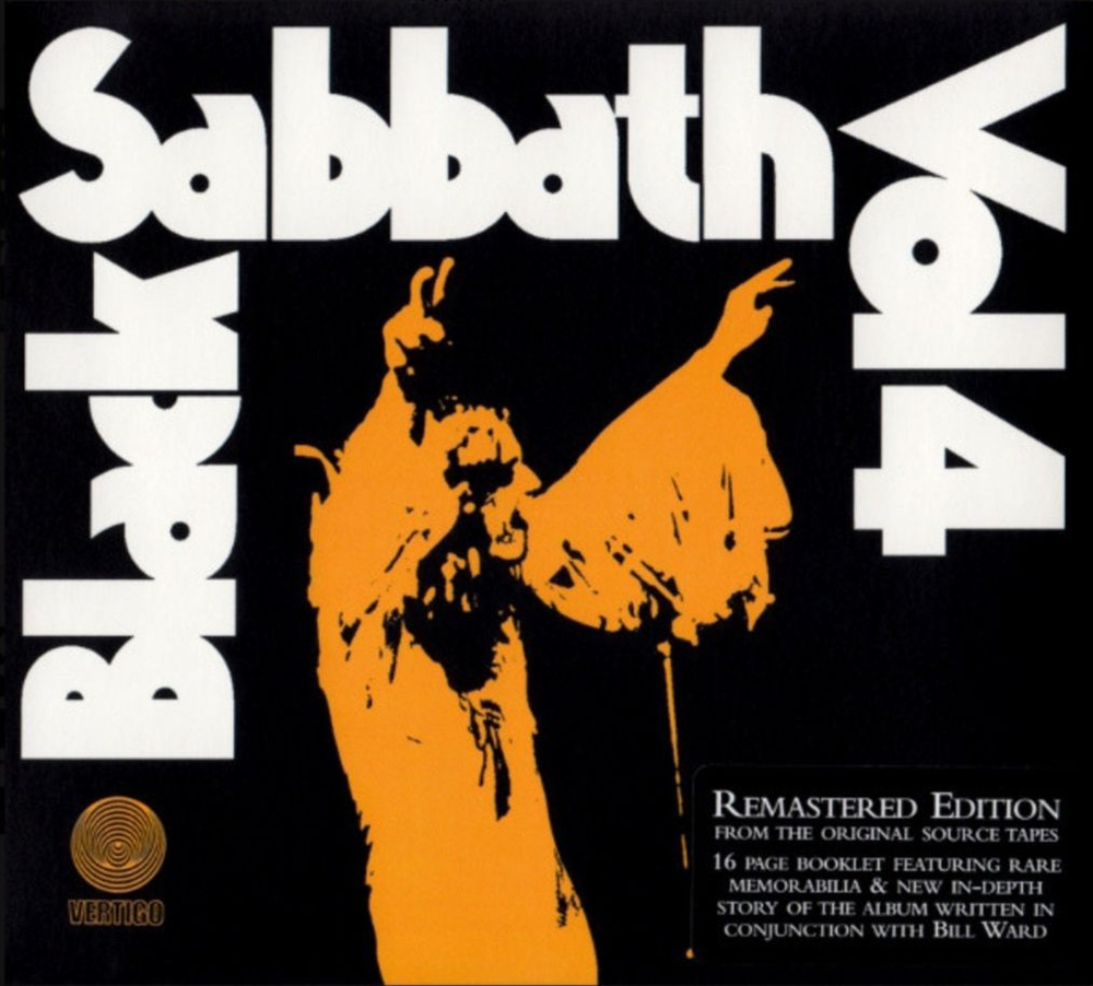 BLACK SABBATH "Vol 4" CD Аудио #1