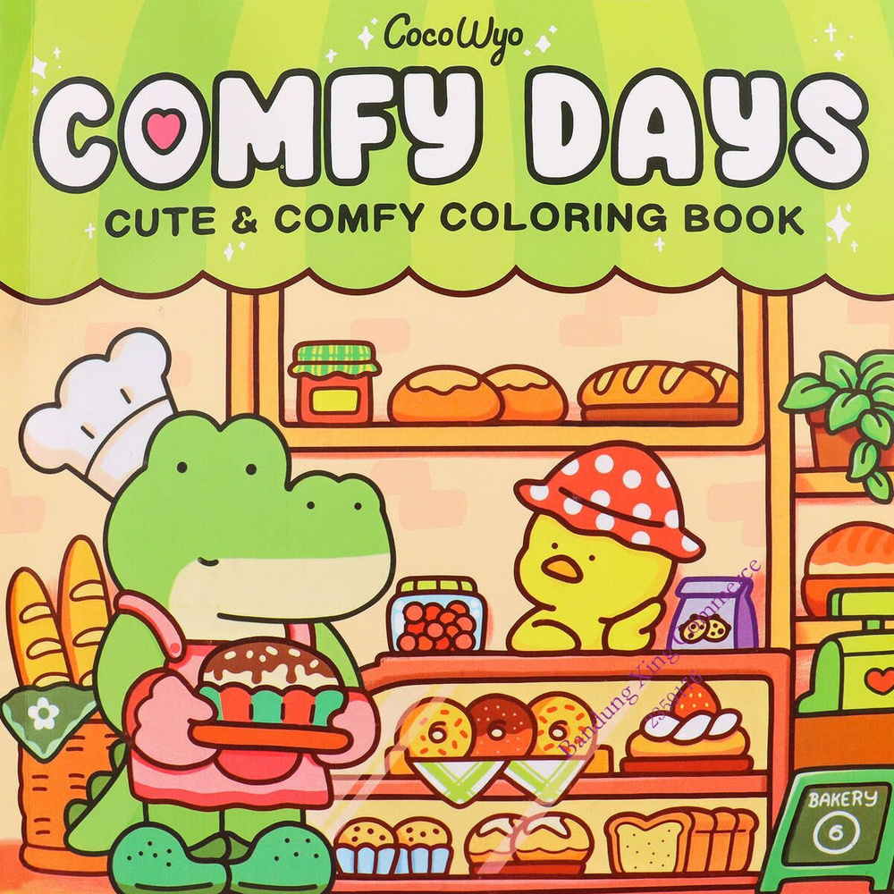 Cozy Days (Volume 5) : Coloring book for adults and teens with super cute animal characters in comfortable #1