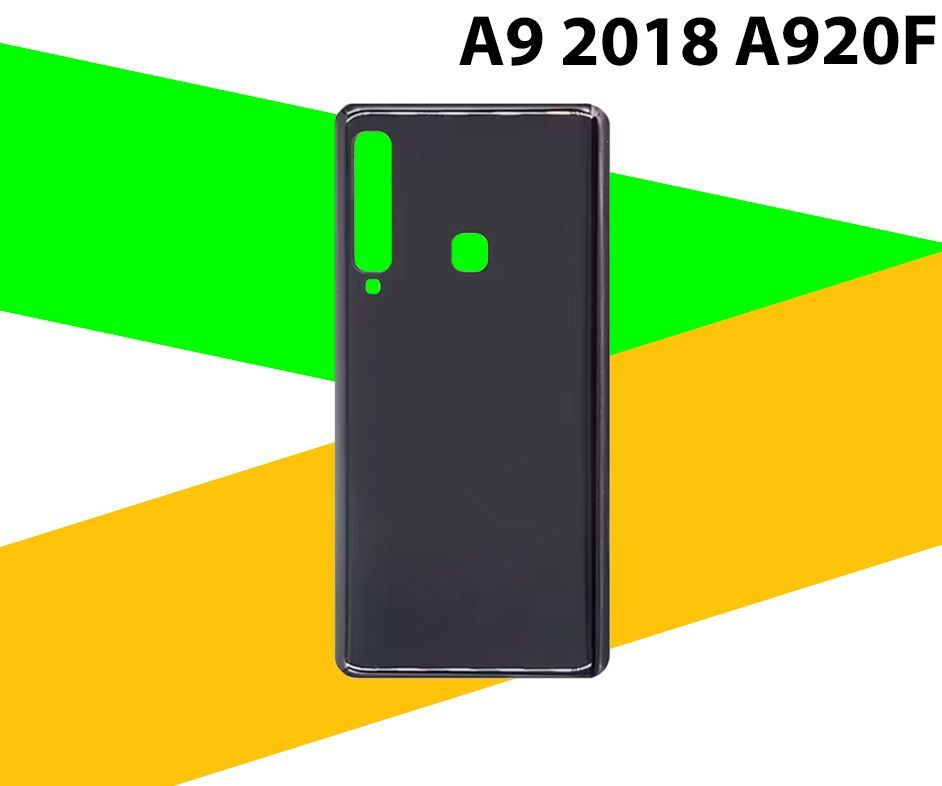 Задняя крышка для Samsung Galaxy A9 (2018) SM-A920F (черный) #1