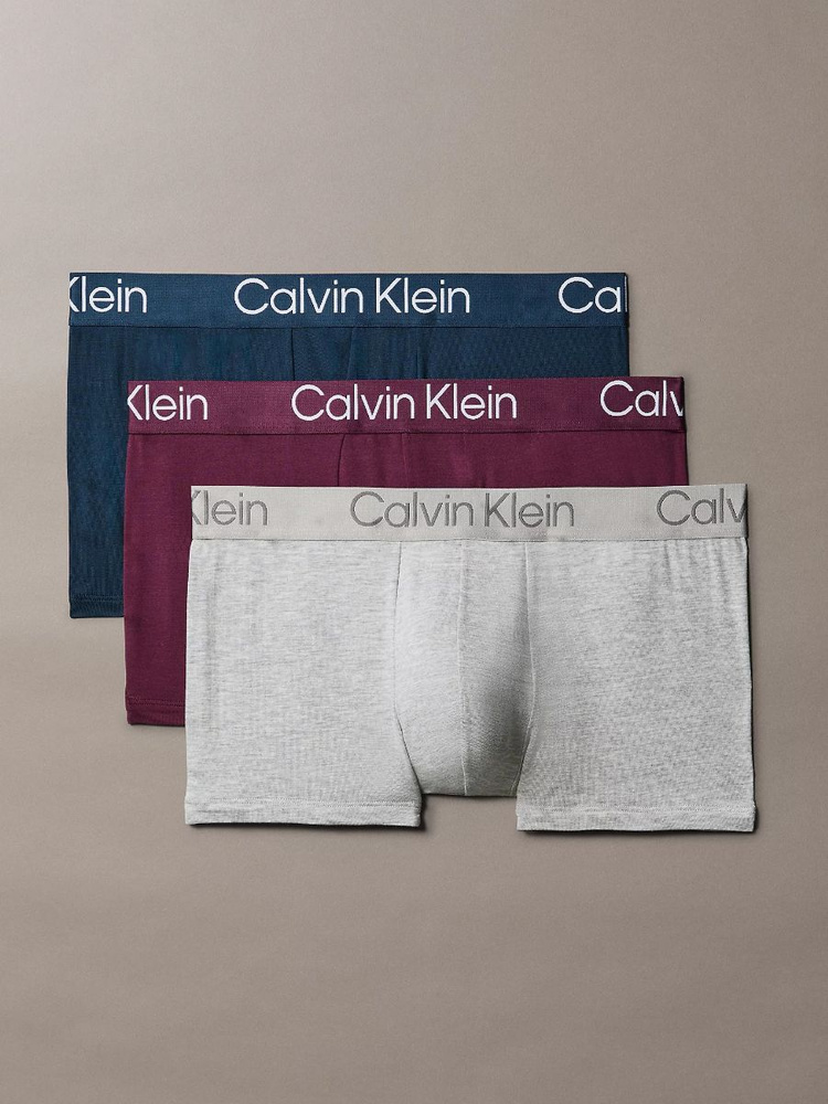 Комплект трусов боксеры Calvin Klein Underwear, 3 шт #1