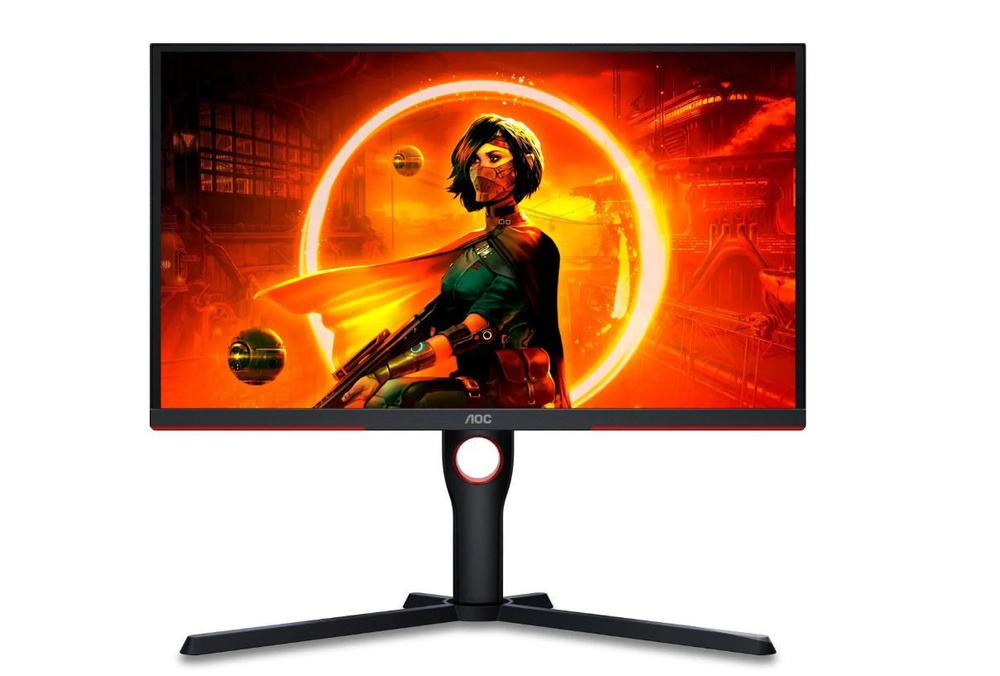 AOC 24.5" Монитор 25G3ZM с поворотом экрана (VA, 1920x1080, 240Hz, 0.5 ms, 178/178, 300 cd/m, 80M:1), #1