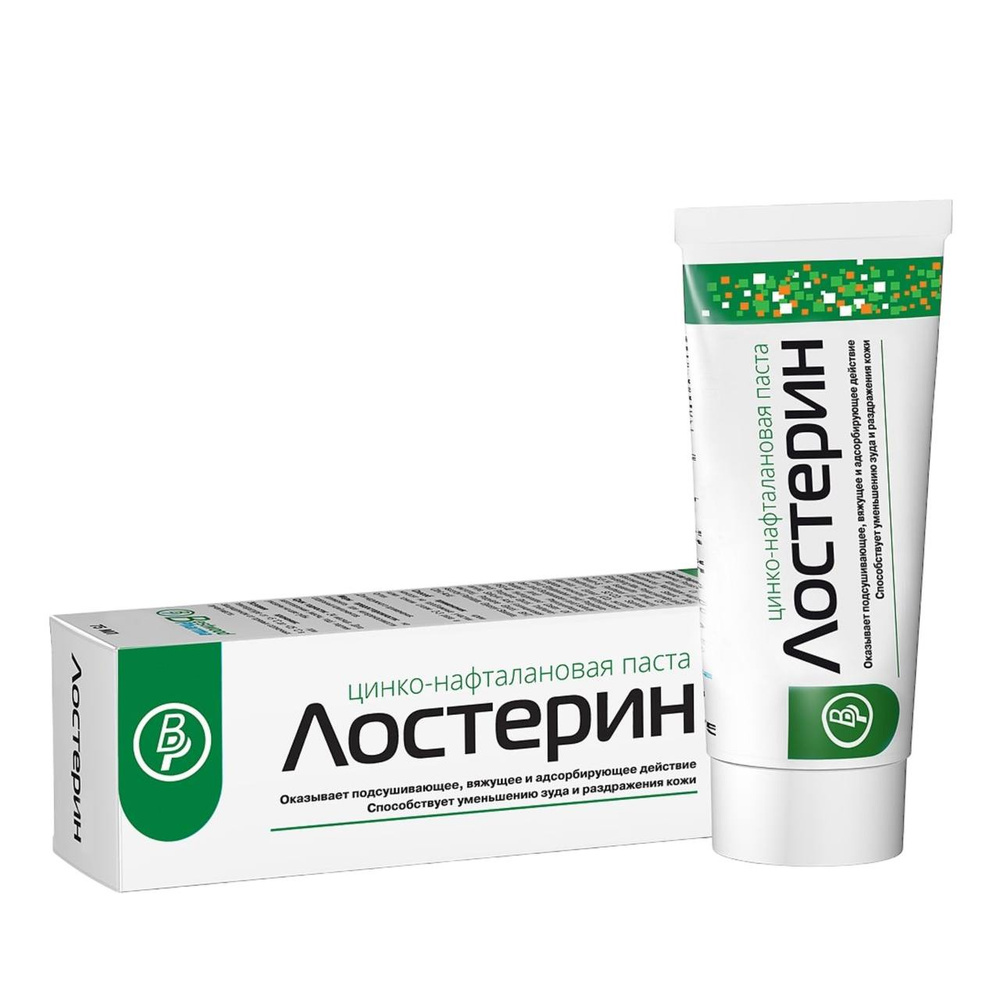 ЛОСТЕРИН Паста цинко-нафталановая 50мл - 1 шт. #1