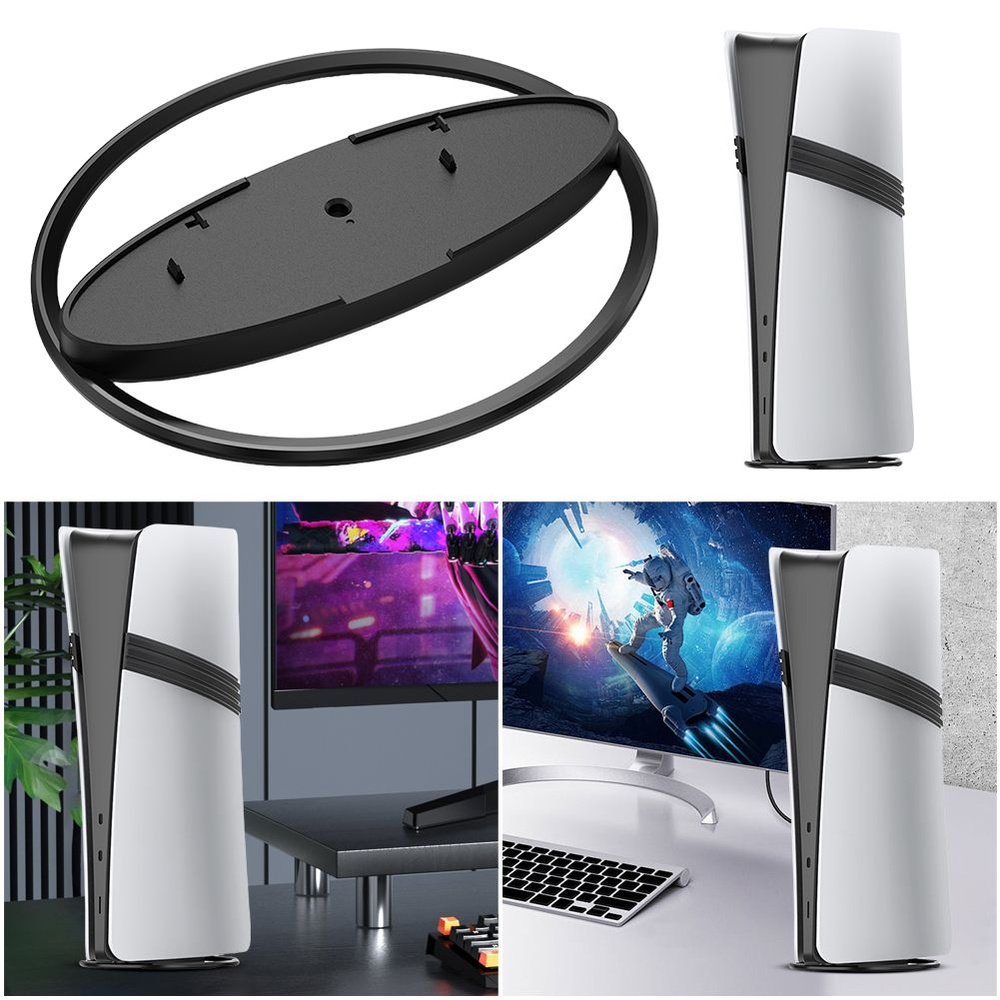 Настольный металлический подставка для PS5 Pro Slim и Standard с круглой основой #1