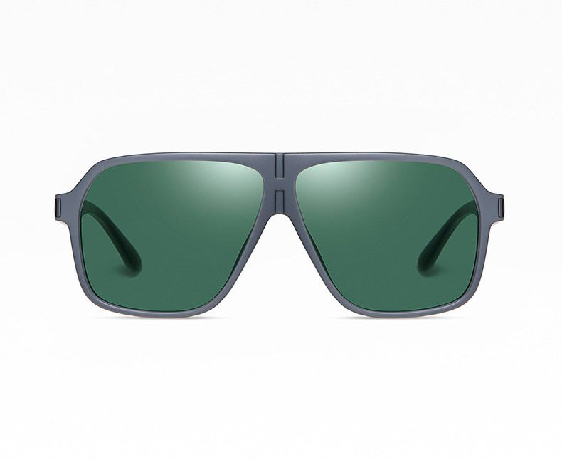 Солнцезащитные очки ICONIQ ULTRA 3386 Серебро зеленый (+футляр и салфетка) IQ30055 #1