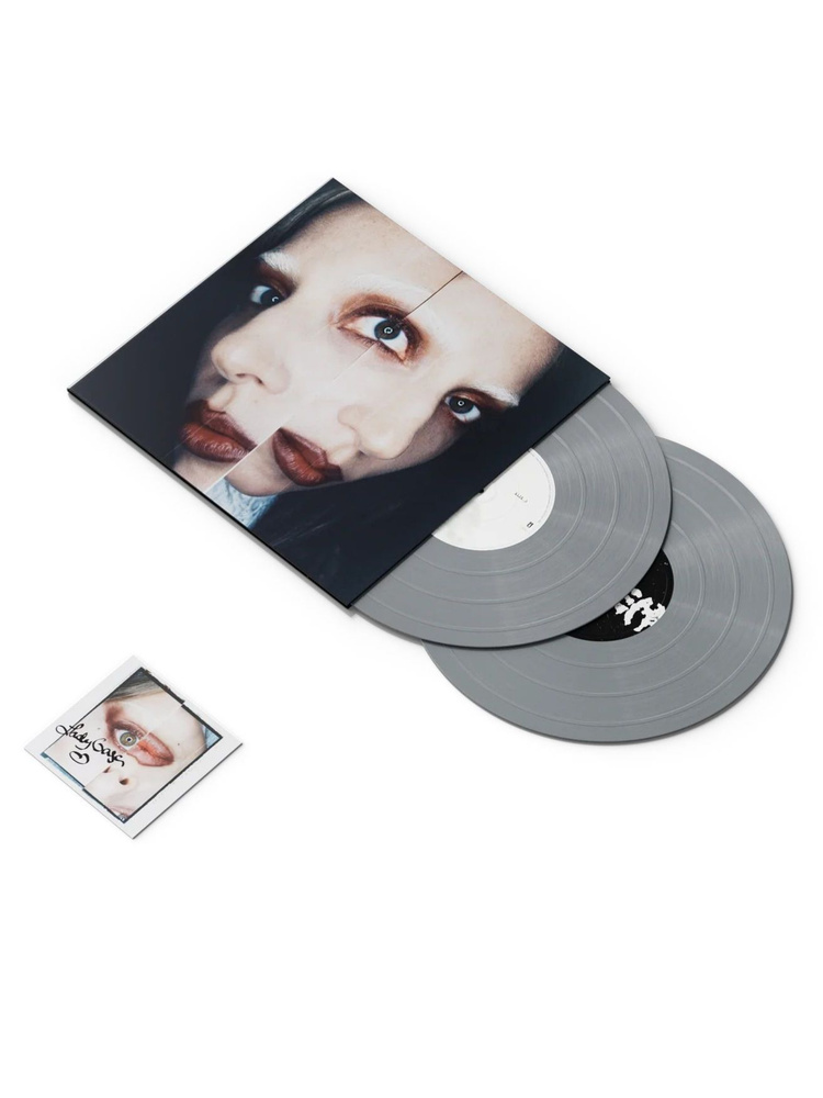 Эксклюзив! Lady Gaga - MAYHEM + автограф (Silver Vinyl, Exclusive