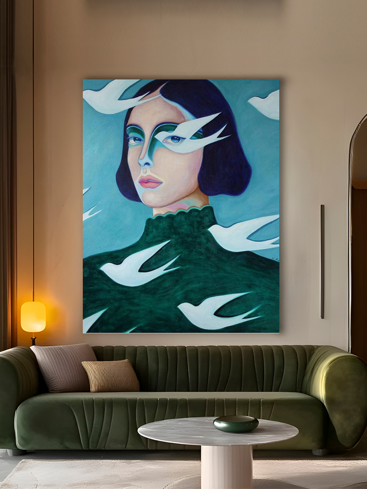 Картина на стену для интерьера Вдохновение 50х70 см. #1