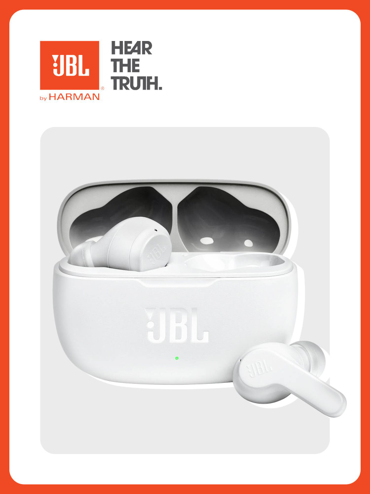 Наушники беспроводные JBL Wave 1200 TWS, Bluetooth, шумоподавление, с микрофоном #1
