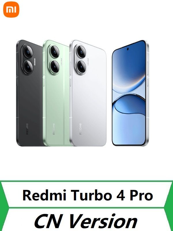 Смартфон Redmi Turbo 4 Pro 512 ГБ 12 ГБ Черный 6.83 1 купить c