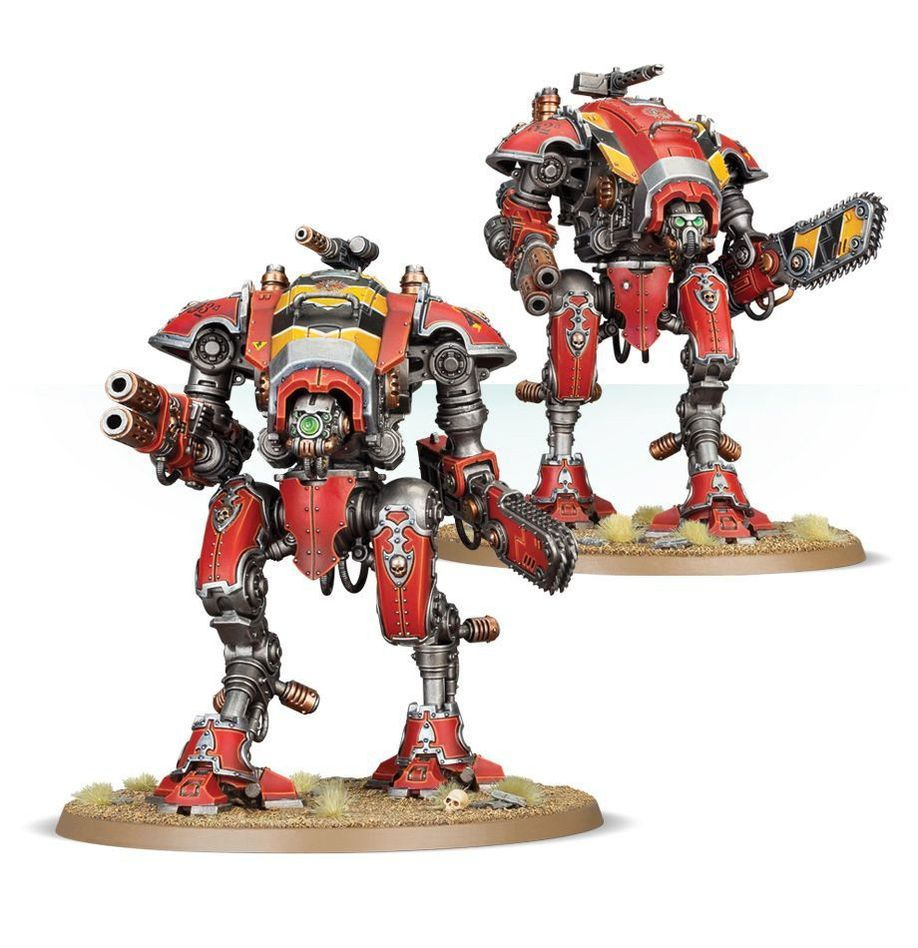 Warhammer 40000 Миниатюра Armiger Helverins/Warglaives #1
