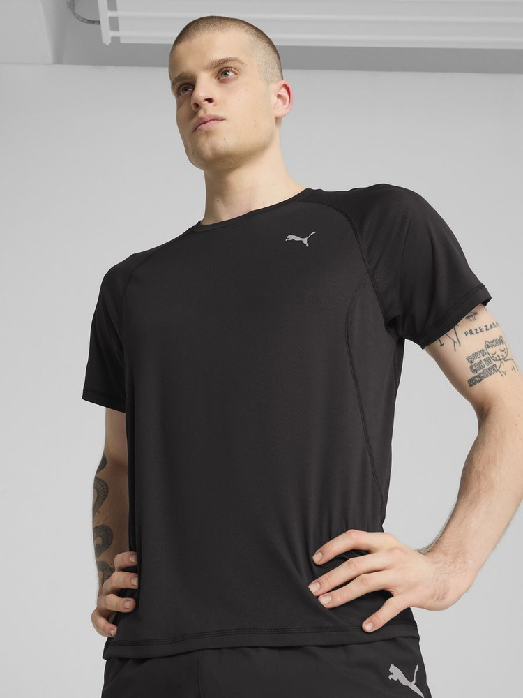 Футболка PUMA M RUN VELOCITY TEE (POLY) #1