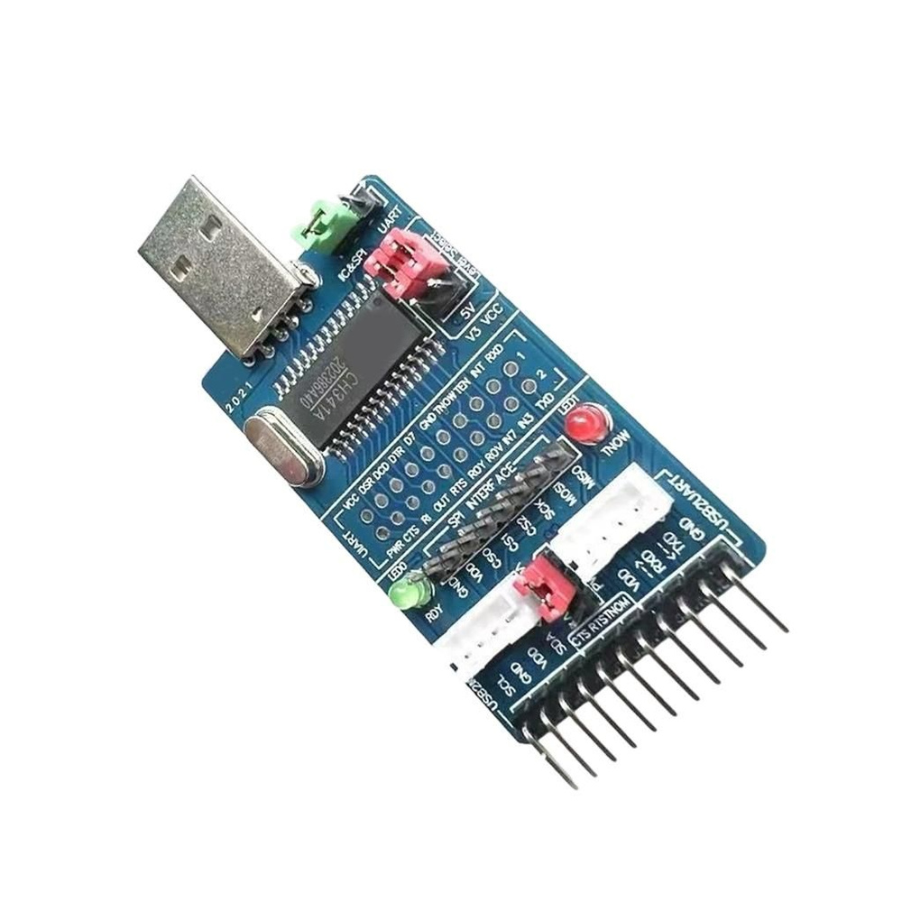 Программатор CH341A USB-UART/IIC #1