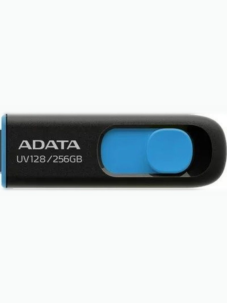ADATA UV128 256 ГБ USB-флеш-накопитель, USB 3.0, USB Type-A, AUV128-256G-RBE, синий #1