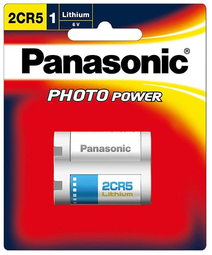 Батарейка для фото PANASONIC Lithium 2CR5 #1