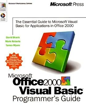 Microsoft Office 2000/Visual Basic: Programmer's Guide (Microsoft ...