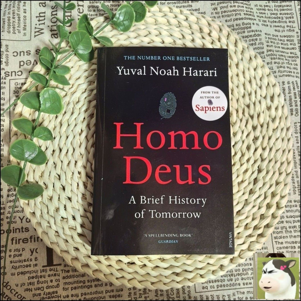 A Brief History of Tomorrow ,на английском языке Homo Deus: Краткая история будущего Книга на английском #1