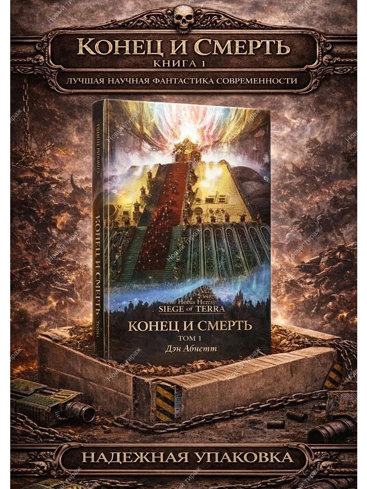 Книга Конец и смерть том 1/ Абнетт Ересь Хоруса WARHAMMER | Абнетт Дэн #1