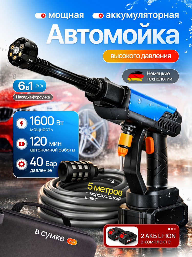 Минимойка для машин 20л