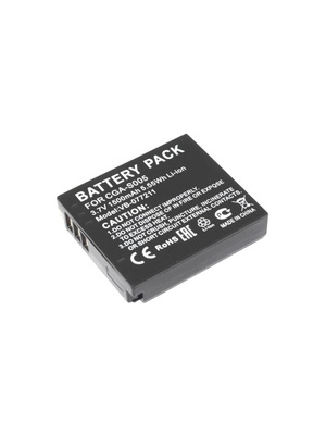 Batteria Sostitutiva Per Panasonic CGA-S/106C: Li-Ion 3,6V 940mAh, Compatibile E Affidabile - 2