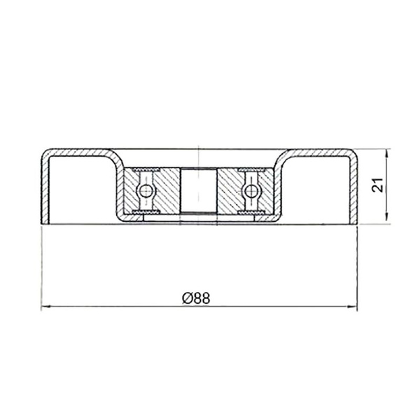 Ролик приводного ремня обводной TOYOTA 1SZ/1GR