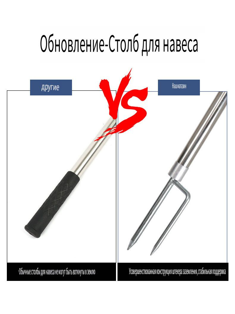Стойки телескопические для тента 300см 4шт купить на OZON по низкой ...