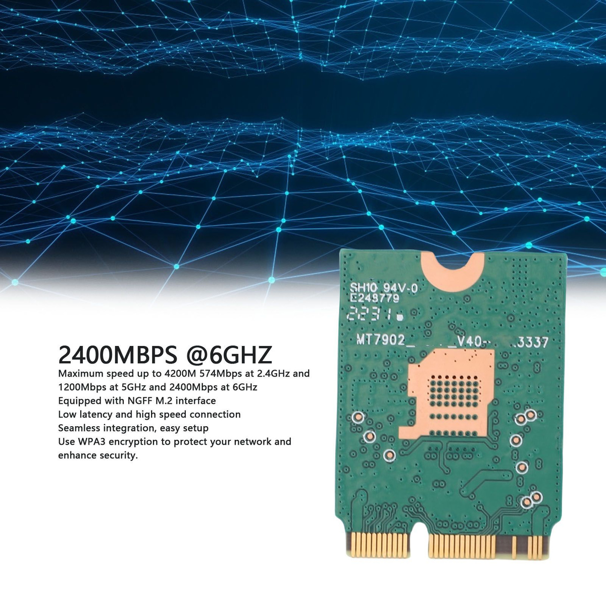 Беспроводная сетевая карта купить на OZON по низкой цене (3329347017)