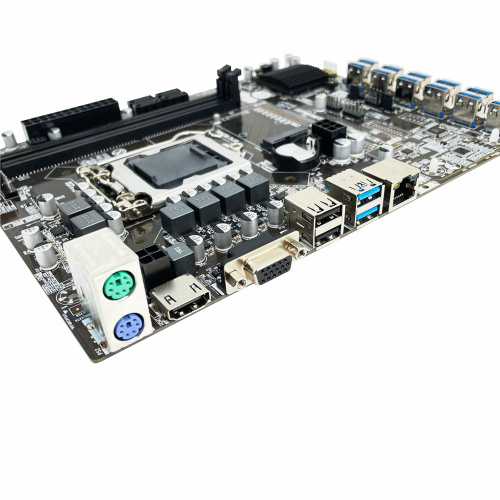 Материнская плата для майнинга BTC B250C на 12 GPU купить на OZON