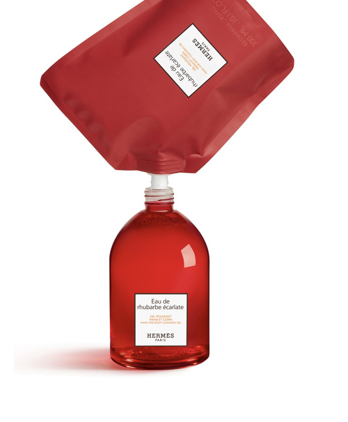 Hermes Eau de Rhubarbe Ecarlate Очищающий гель для рук и тела