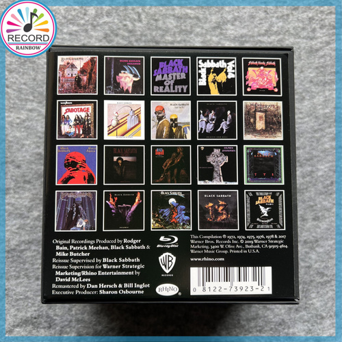 BLACK SABBATH 1970-2017 22枚組BOXセット BLACK SABBATH (1970-2017)22 CD+1BD CD Album Collection Boxset
