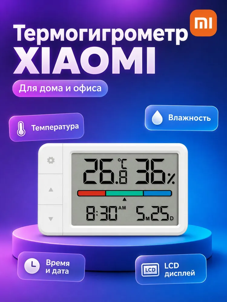 термогигрометр настенный, комнатный термометр гигрометр,miaomiaoce, вариант