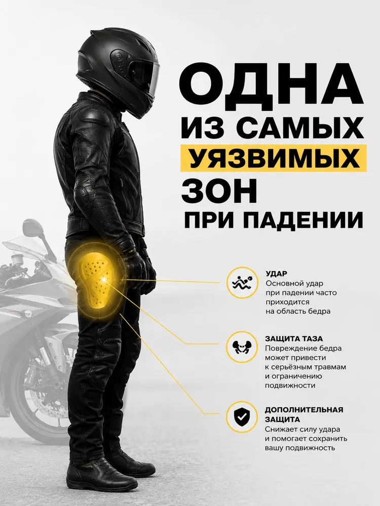Защита бедер Level 2, вариант, фото 2