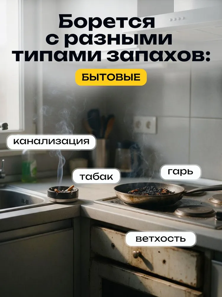 Нейтрализатор запаха кошачьей мочи и животных для дома Simple Line 250 мл. Освежитель воздуха, удалитель и поглотитель запахов кошек и собак, спрей антизапах, 250 мл, фото 2