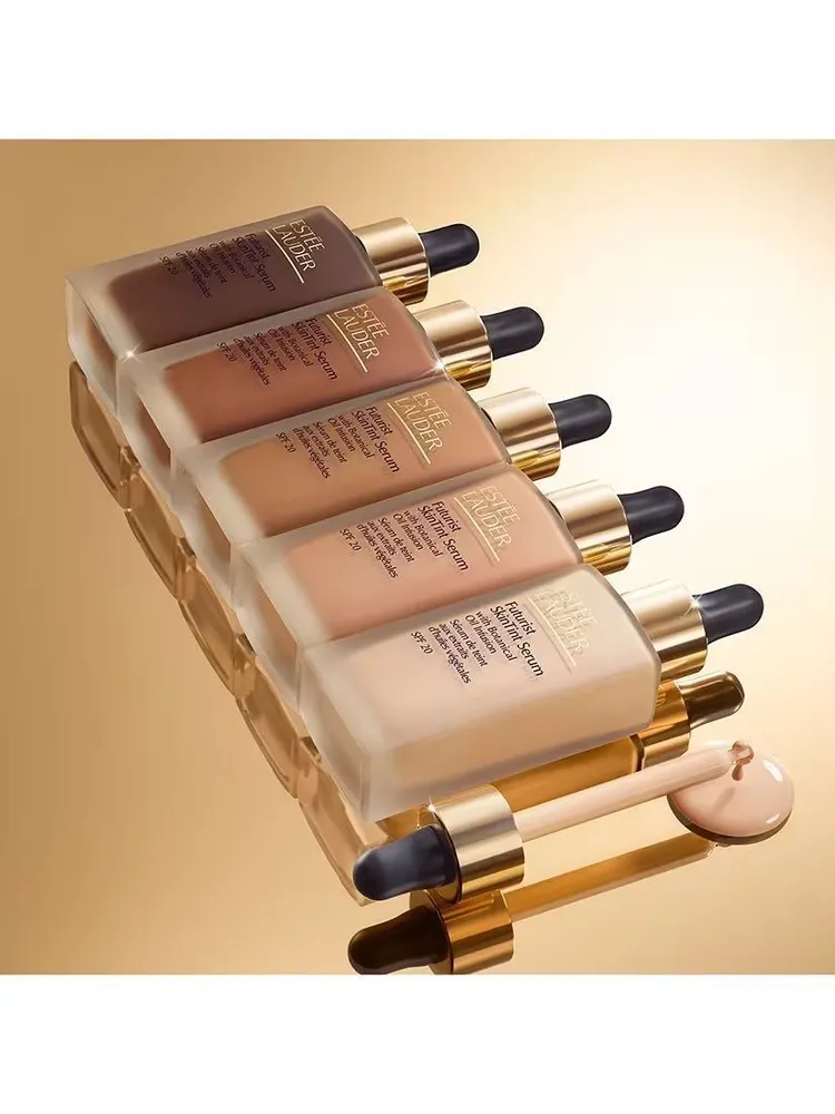 Estee Lauder Ухаживающий тональный флюид для лица с SPF 20 Futurist SkinTint Serum with Botanical Oil Infusion, тон 2N1 Desert Beige, 30 мл, 30 мл, фото 5