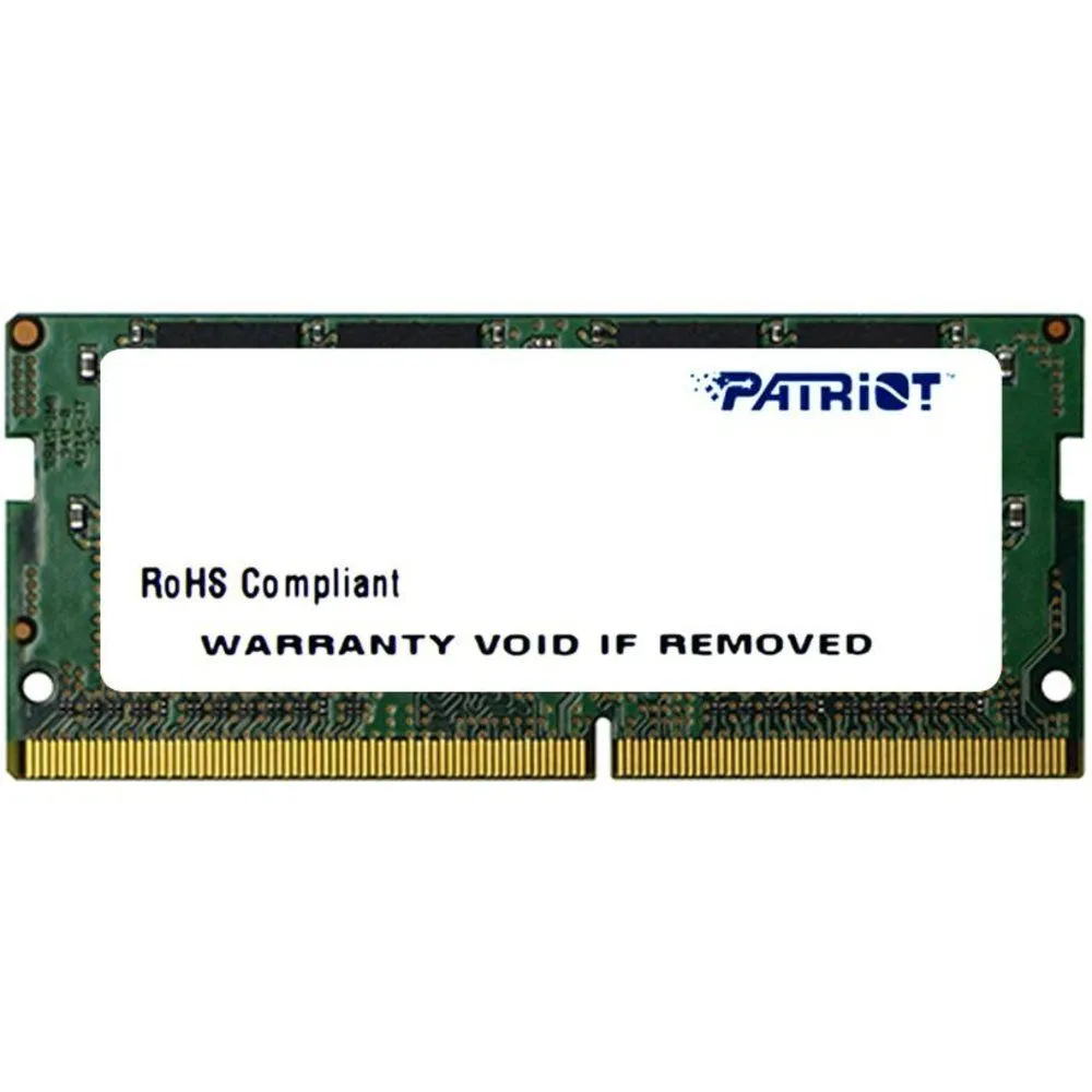 Оперативная память Память DDR4 16GB 2666MHz Patriot PSD416G26662S Signature RTL PC4-21300 CL19 SO-DIMM 260-pin 1.2В dual rank Ret 1x16 ГБ (PSD416G26662S)