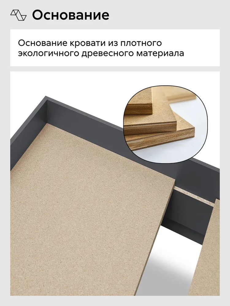 НОНТОН Двуспальная кровать,, 160х200 см, 160x200 см, фото 6