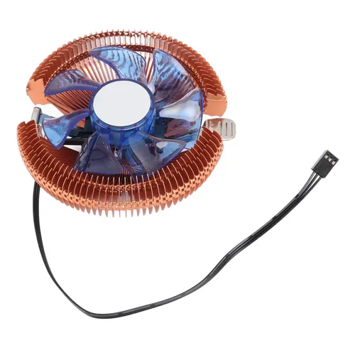 Кулер для процессора, радиатор с вентилятором, алюминиевый, с динамической подсветкой, для Intel LGA