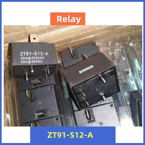 Реле ZT91-S12-A 4 контакта 30 А 2 штыри Для ремонта водонагревателей