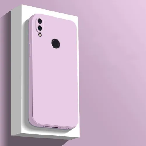 Umstore подходит для Redmi Note 7 полностью закрытый силиконовый чехол для телефона Однотонный цвет