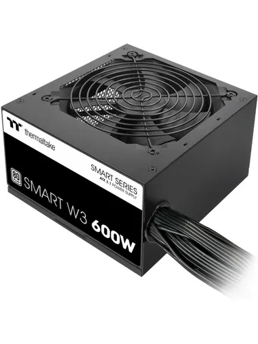 Thermaltake PS-SPW-0600NNFAWE-1 Блок питания Smart W3 600W, ATX 3.1, APFC, 12cm Fan, 80+, Retail