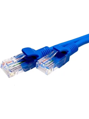 Патч-корд Suprlan 10-0149 UTP RJ-45 вил.-вилка RJ-45 кат.5E 3м синий LSZH 26AWG