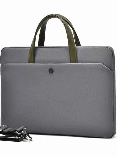 Сумка для ноутбука 15 дюймов из водоотталкивающего материала через плечо с ремнем женская мужская