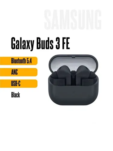 Samsung Наушники беспроводные с микрофоном, черный, серый