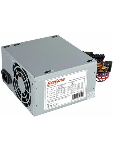 ExeGate EX253682RUS-S Блок питания AA400 , 400Вт, 80мм, серебряный