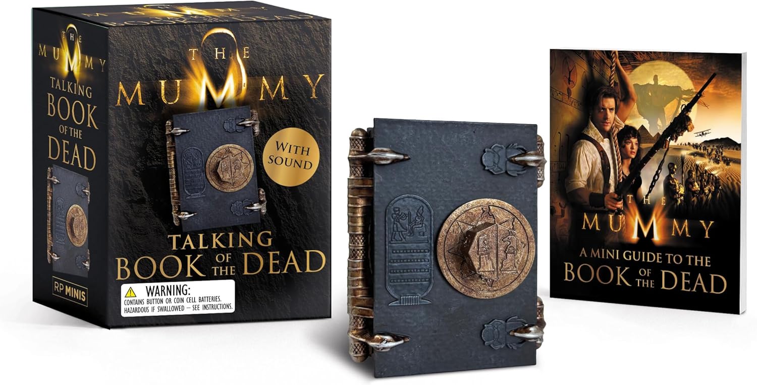 Мумия / The Mummy говорящая мини-книга мертвых RP Minis, коллекционная реплика со звуком