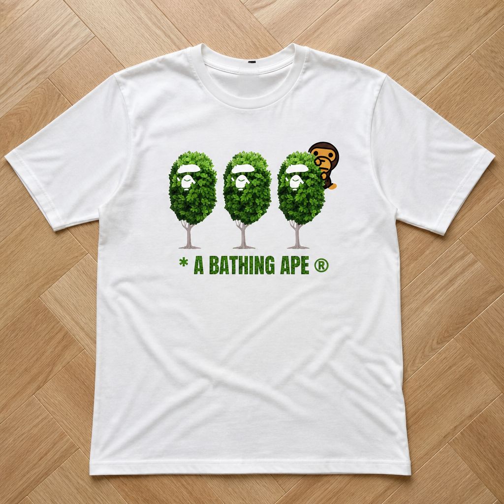Футболка A bathing APE Bonsai baby milo