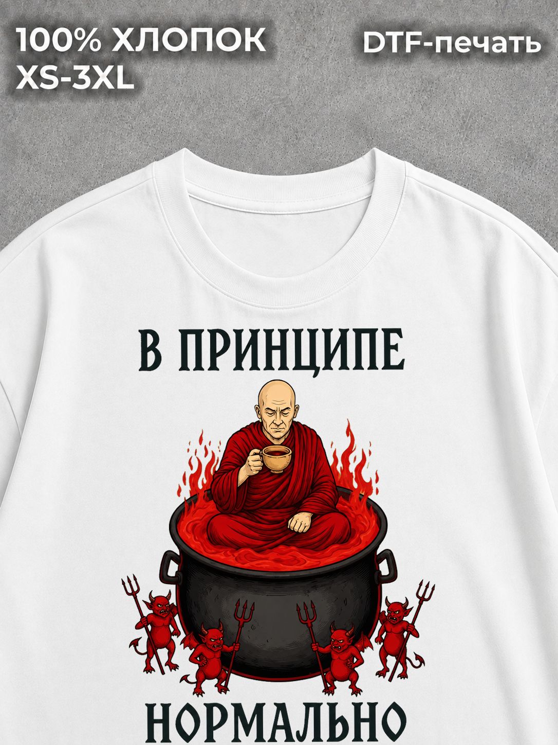 Футболка В принципе Нормально