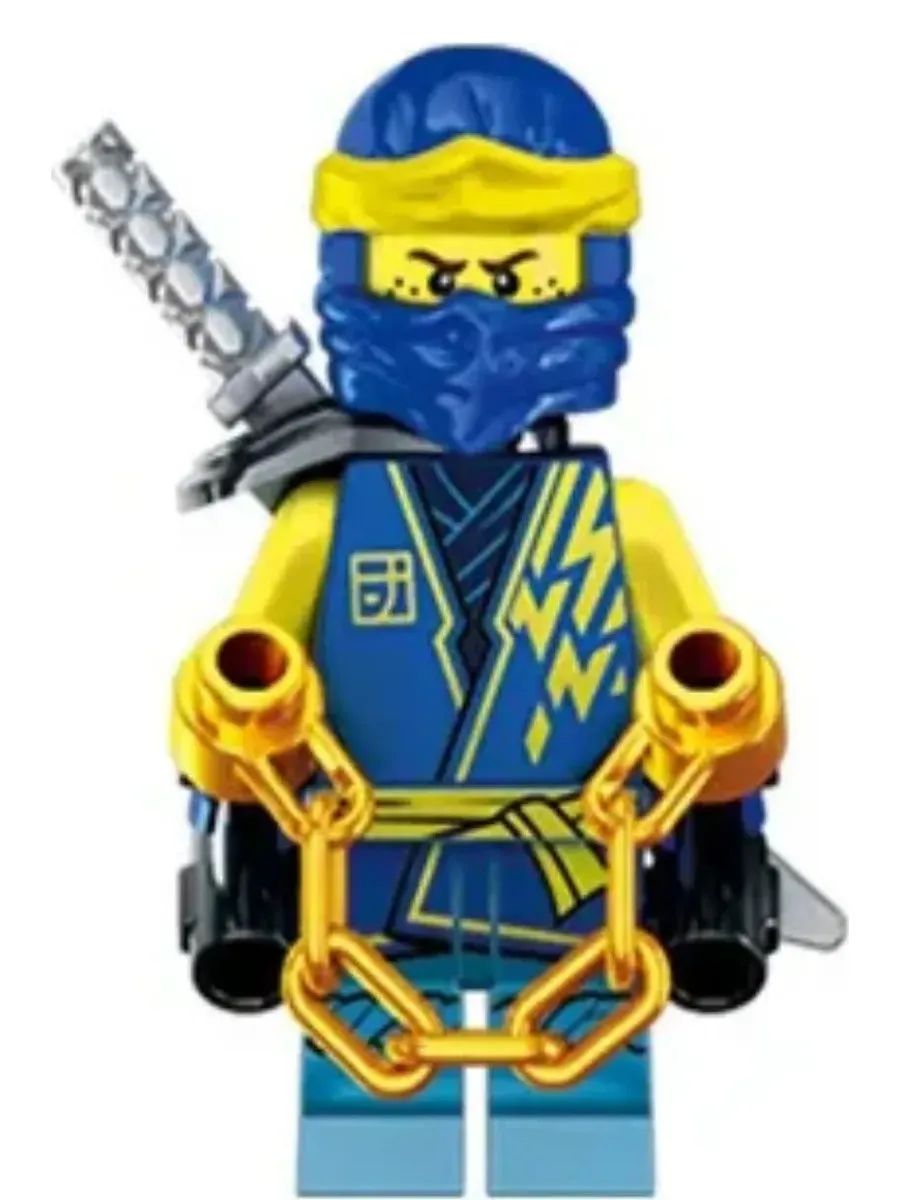 Фигурка Джей Core-костюм с цепью / Ниндзяго / Минифигурка Ninjago